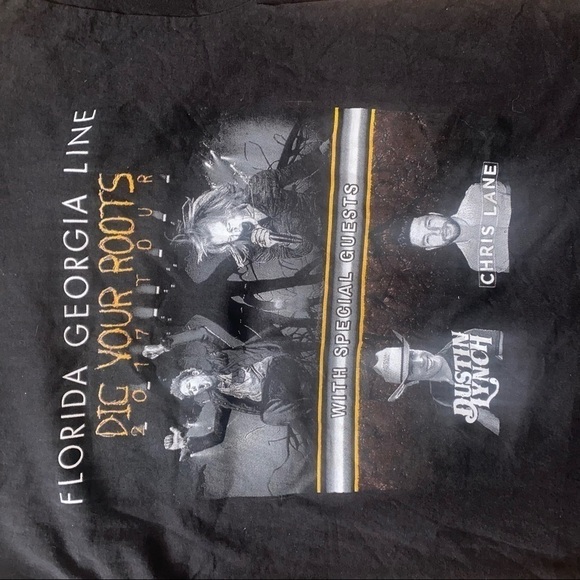 Florida Georgia Line Dig Your Roots Tour Tee - Picture 2 of 4